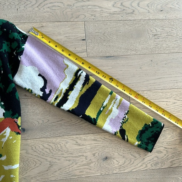 Anthropologie Maeve Fanciful Mock Neck Sweater size XS - Picture 6 of 9